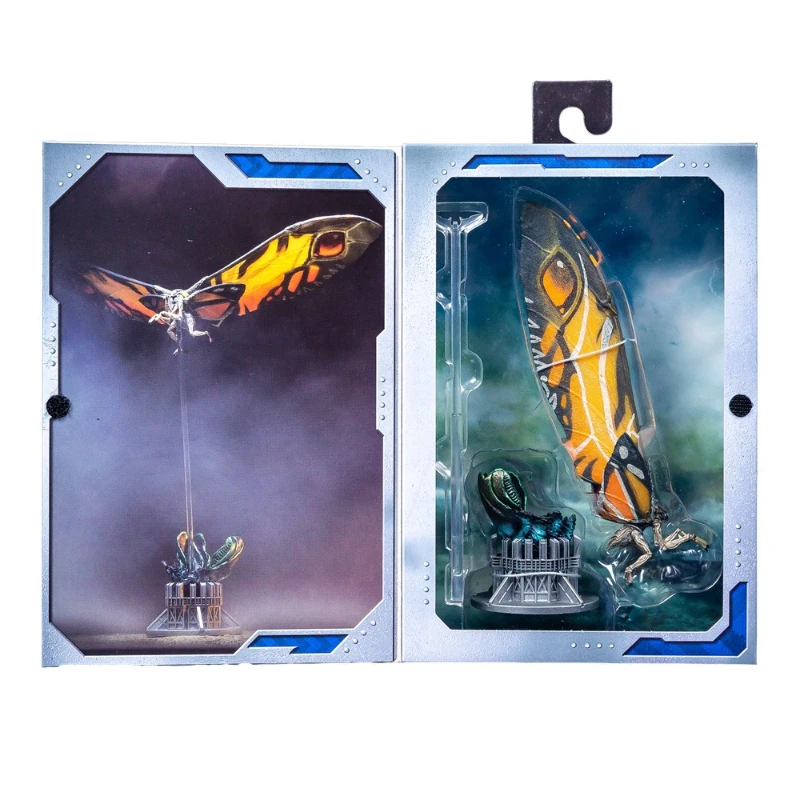 7 Inch NECA 2019 Godzilla King of Monsters Mothra Raton Figure Model Ornament Gift