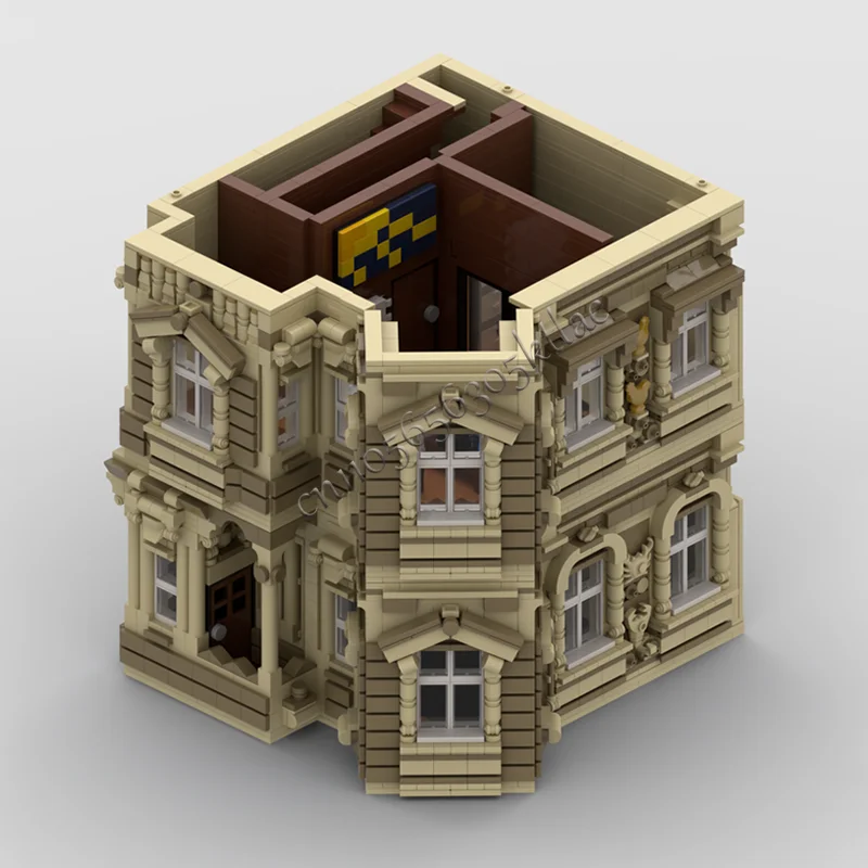3287PCS di Vendita Caldo MOC Ornato Modello di Edificio Storico Modulare Blocchi di Costruzione Per Bambini Assemblaggio Display Giocattoli Festival Regalo A Sorpresa