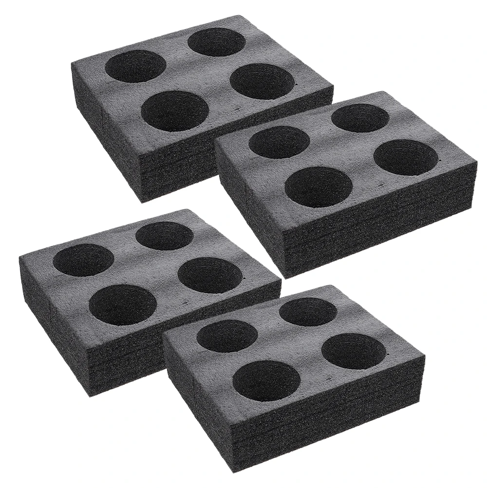 

4 Pcs Cup Holder Tray Coffee Carrier Drink Beverages Container Carriers for Drinks
