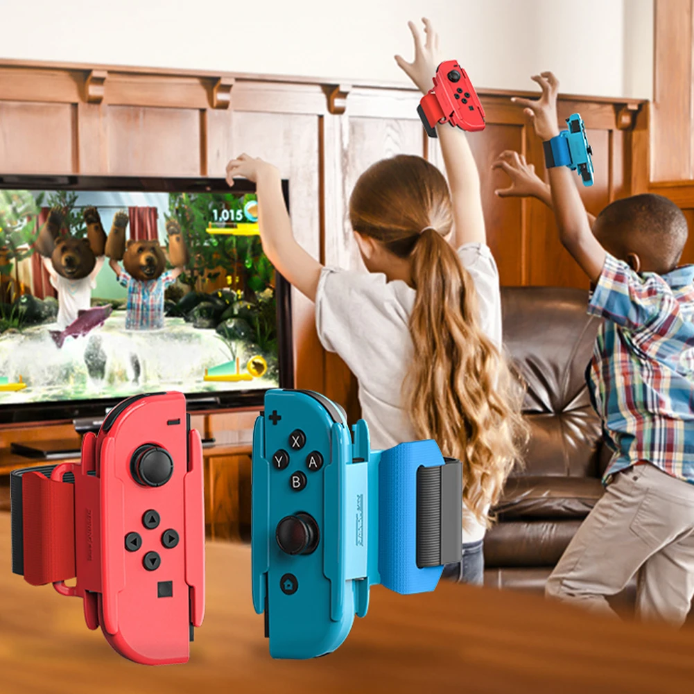 Kit de accesorios familiares 18 en 1 para Switch, juegos deportivos, volante, agarre, palos de Golf, raquetas de tenis, empuñaduras de espada para Joycon