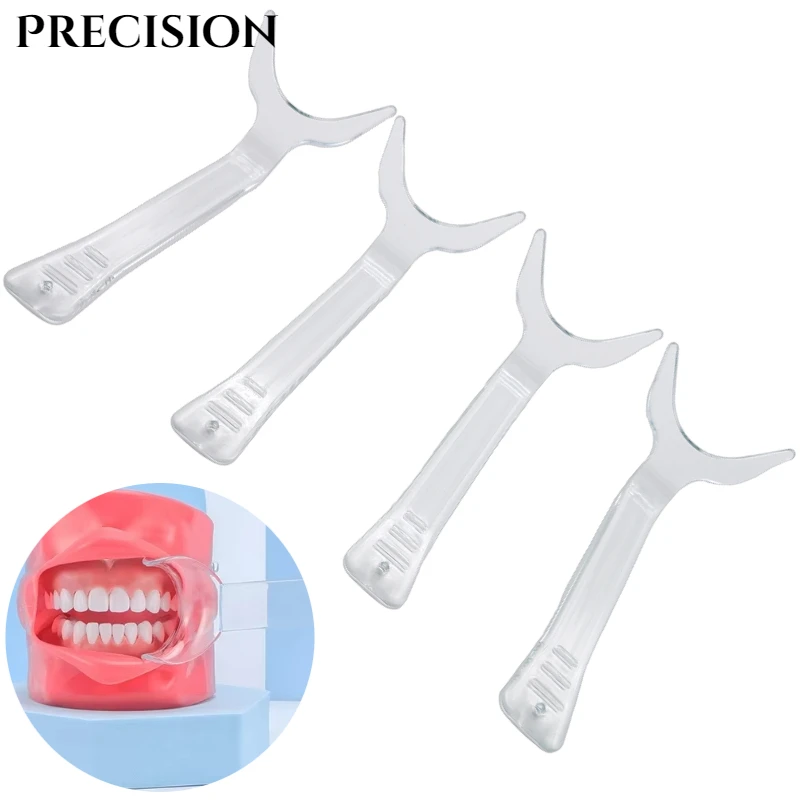 

4Pcs Dental Lip Pressure Retractor T-Shape Intraoral Cheek Orthodontic Teeth Mouth Opener Small& Large Lab Autoclavable