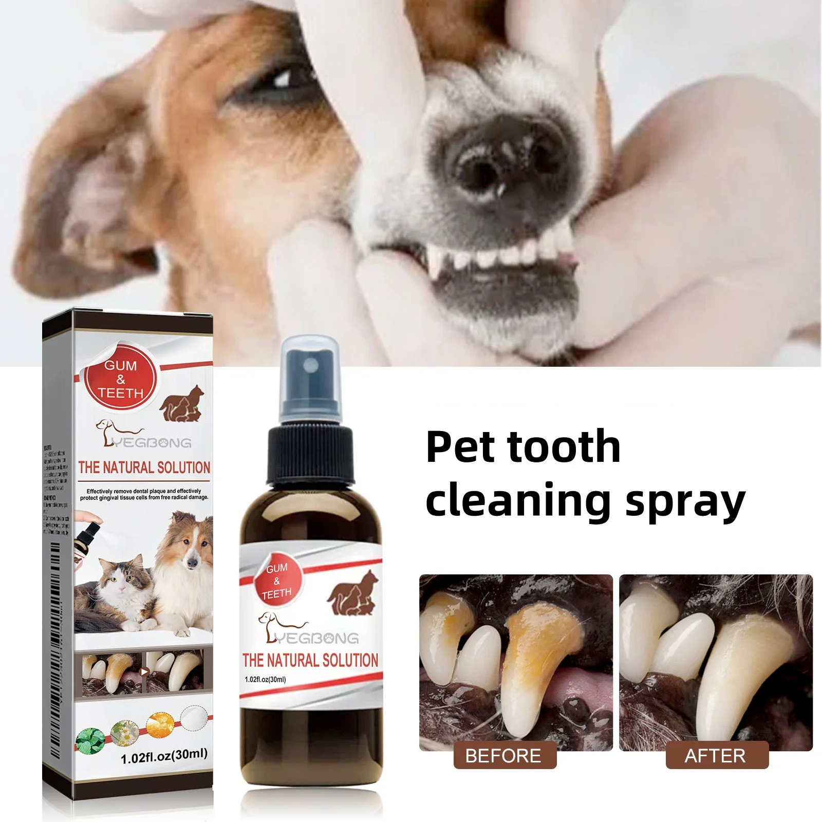 30Ml Pet Tooth Clea… - image