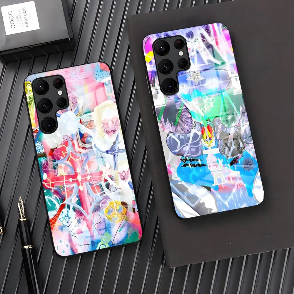 Bladee 333 Drain Gang IceDancer Phone Case For Samsung A57 A37 A33 5G A54 A36 A35 A56 A52 A17 Shockproof Glass Cover