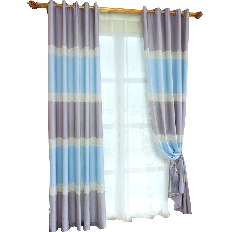 2010 new printed curtains, fresh semi-shading curtains, living room bedroom dining curtains  luxury curtains