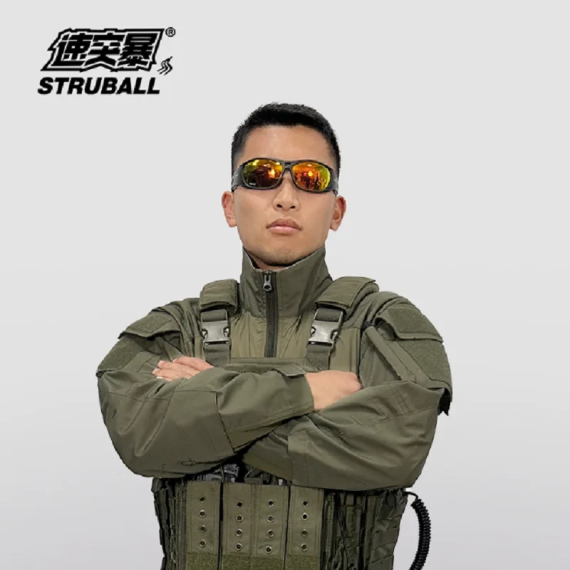 Outdoor Cavalry Green G3 Frog Suit Tactical Suit Upgraded Edition Outdoor Sports Moisture Absorbing Technology Elastic Breathabl