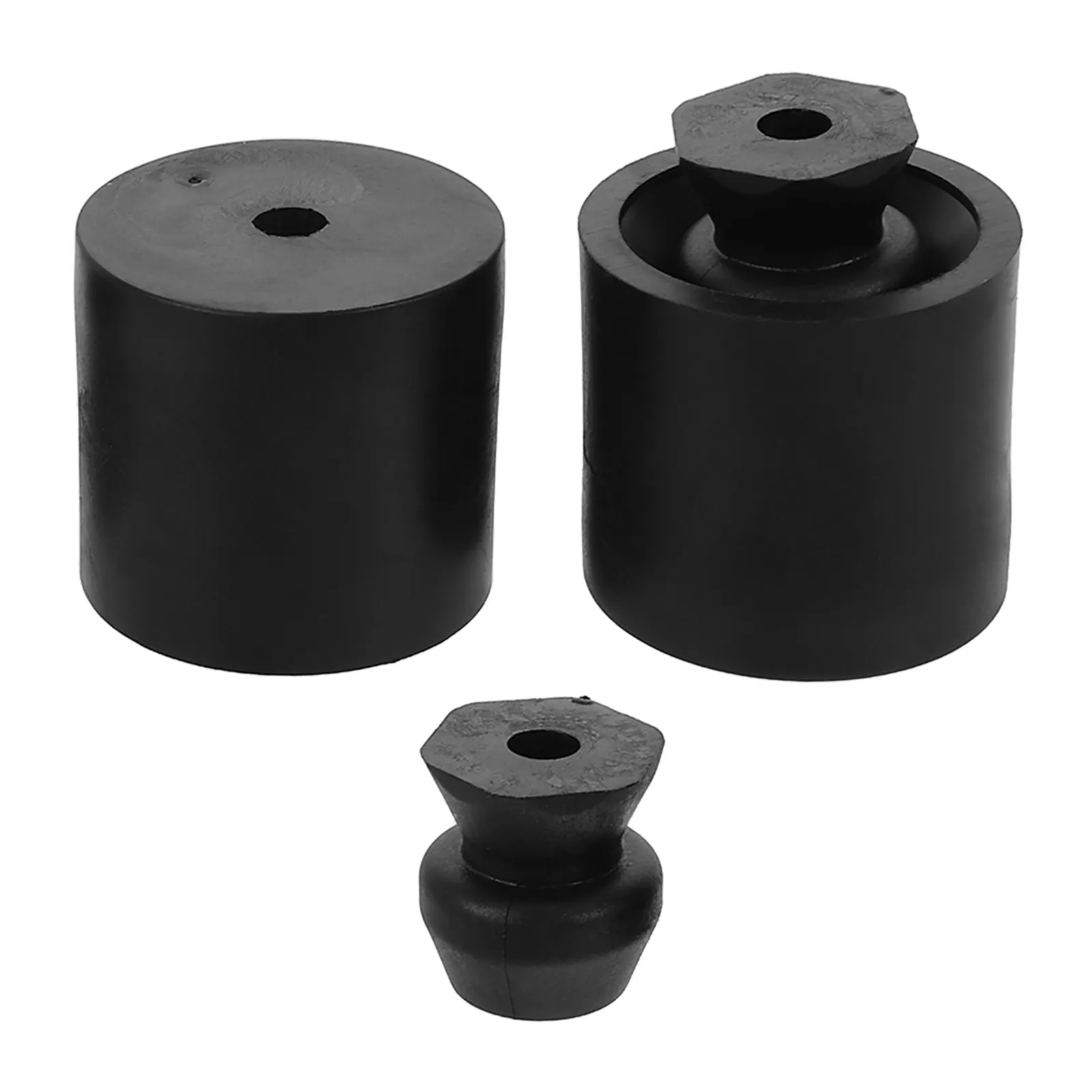 Heavy Duty Low Profile Rubber Rv Door Holder Bumper Kit for Camper Motorhome Trailer Cargo Hatch Easy DIY Installation Weather