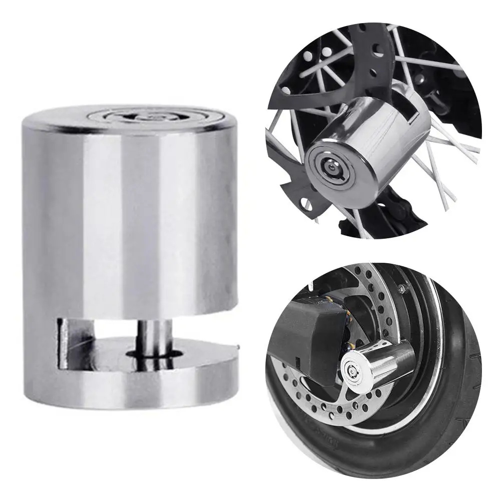 

Motorcycle Lock Electric Scooter Bicycle Padlock Anti-Theft Electric Scooter Lock For Skateboard Wheels Lock Disc Brake Loc D4W6