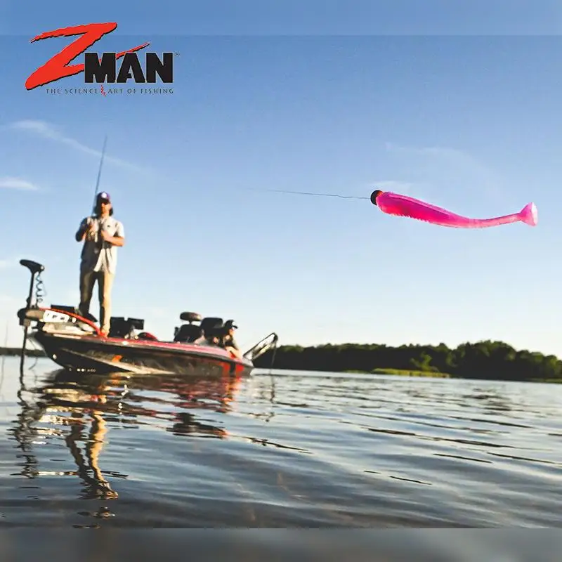 

ZMAN's New Drop KickerZ Floating Water Swing Tail 2.75 Inch 3.5 Inch Lure Floating Water Is Resistant To Tearing