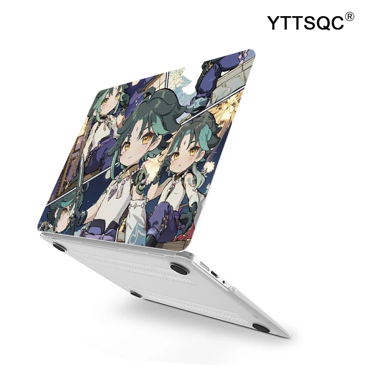 Xiao Anime Genshin Impact For A2485 A2780 Apple Macbook Air 13 M2 M1 Pro 13 14 16 Mac Hard Shell Retina A2681 A2337 A2338 Laptop