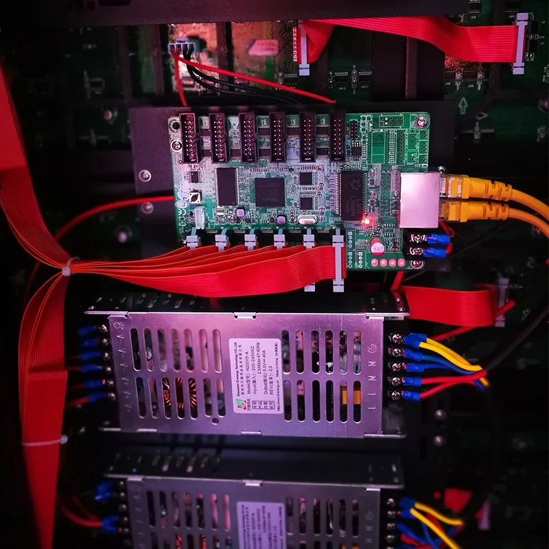 Alimentazione display a colori a LED N200V5-A 200-240VAC Tensione di ingresso 5V40A Uscita Pubblicità Display elettronico Alimentatore schermo