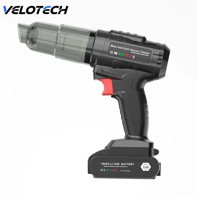 

Handheld Portable Car Vacuum Cleaners Wireless Charging Ultra-High Power Suction With Disassembly Lithium Battery