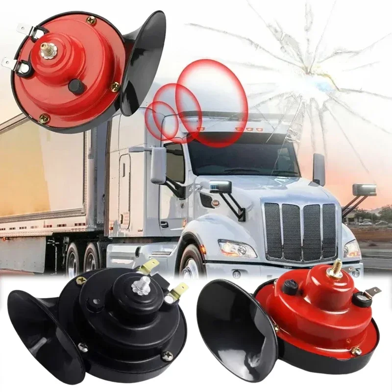 60db 12 فولت قطار فائق 510 هرتز الهواء الكهربائية الحلزون القرن لوازم سيارة قارب الدراجات النارية السيارات مكبر الصوت سيارة إشارة مكبر صوت