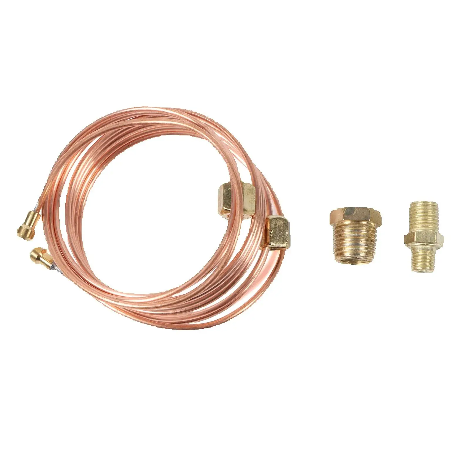 

1 Set Mechanical Oil Pressure Gauge Tubing Kit 72 Inch Copper Line Tuning Kit FOR Auto Meter