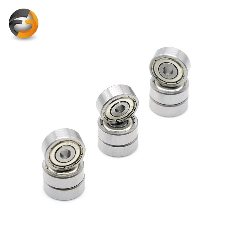 

R3ZZ 3/6''x1/2''x0.196'' inch 4.762*12.7*4.978 Ball Bearings (5PCS) Single Row Deep Groove Ball Bearings