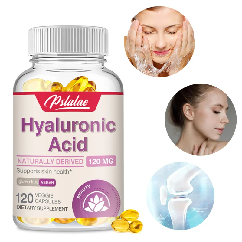 

Hyaluronic Acid Capsules - Antioxidant, Reduces Wrinkles, Maintains Skin Elasticity,Strong Bones,Provide Energy, Boosts Immunity