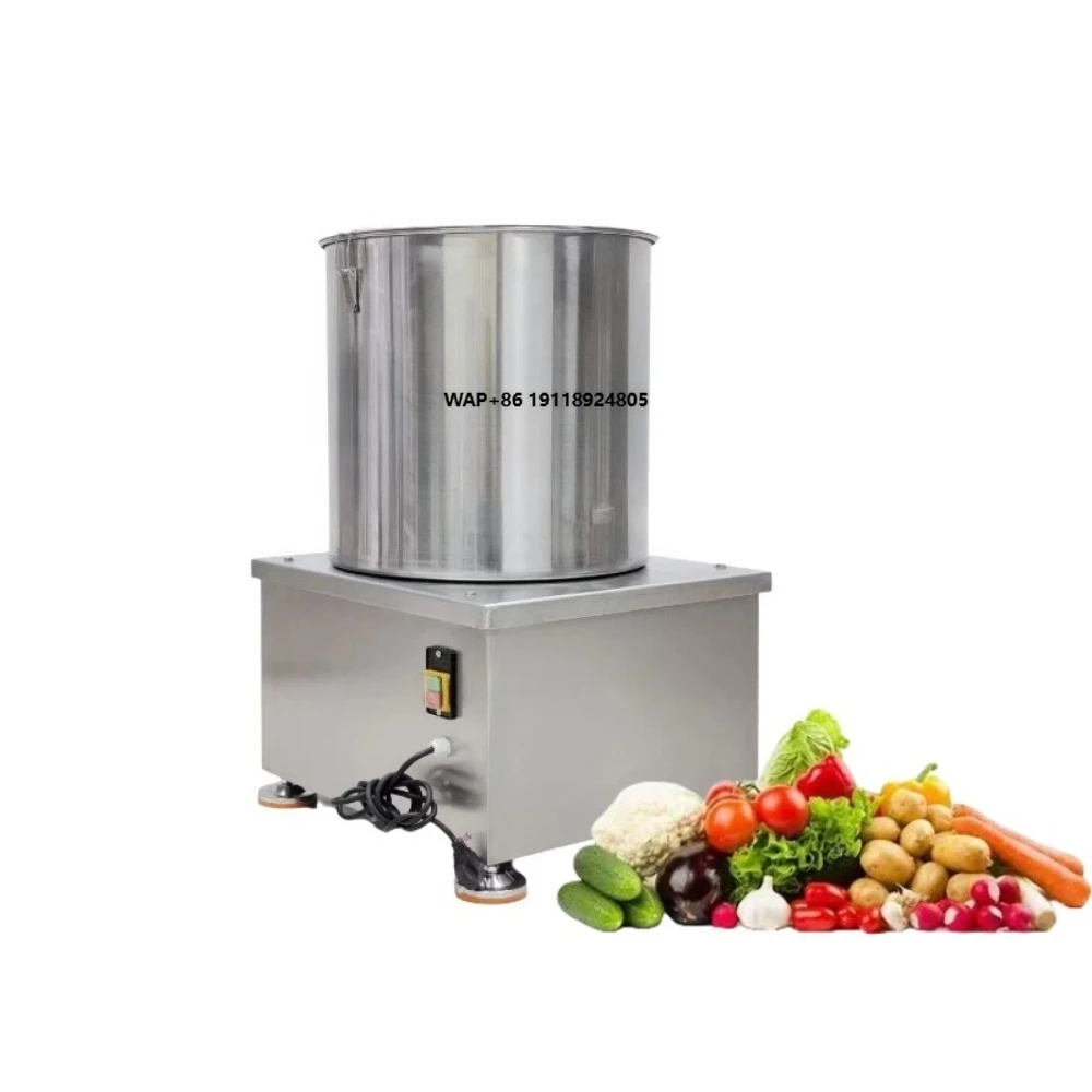 Máquina Centrífuga Profesional para Desengrasar Verduras y Patatas Fritas, Eliminación Rápida de Aceite y Deshidratación para Pequeñas Empresas