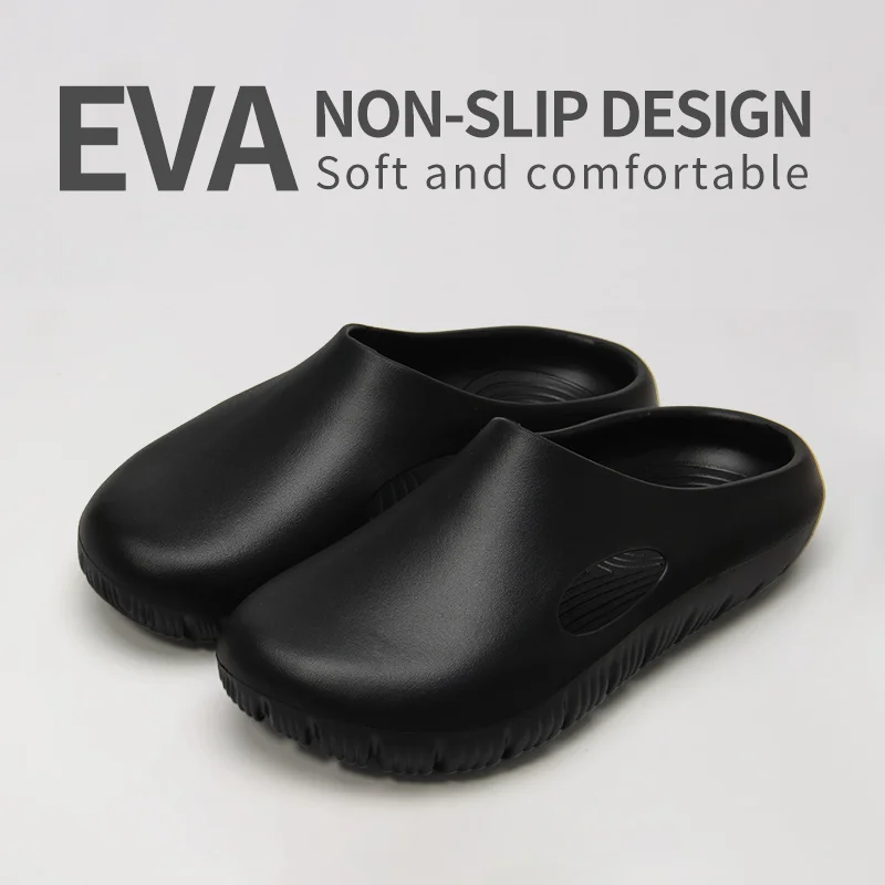 

YUYIN EVA Bread Men's Anti-Slip Odor-Resistant Outdoor Sandals Sports Beach Slippers for Casual Comfortable Footwear Shoes