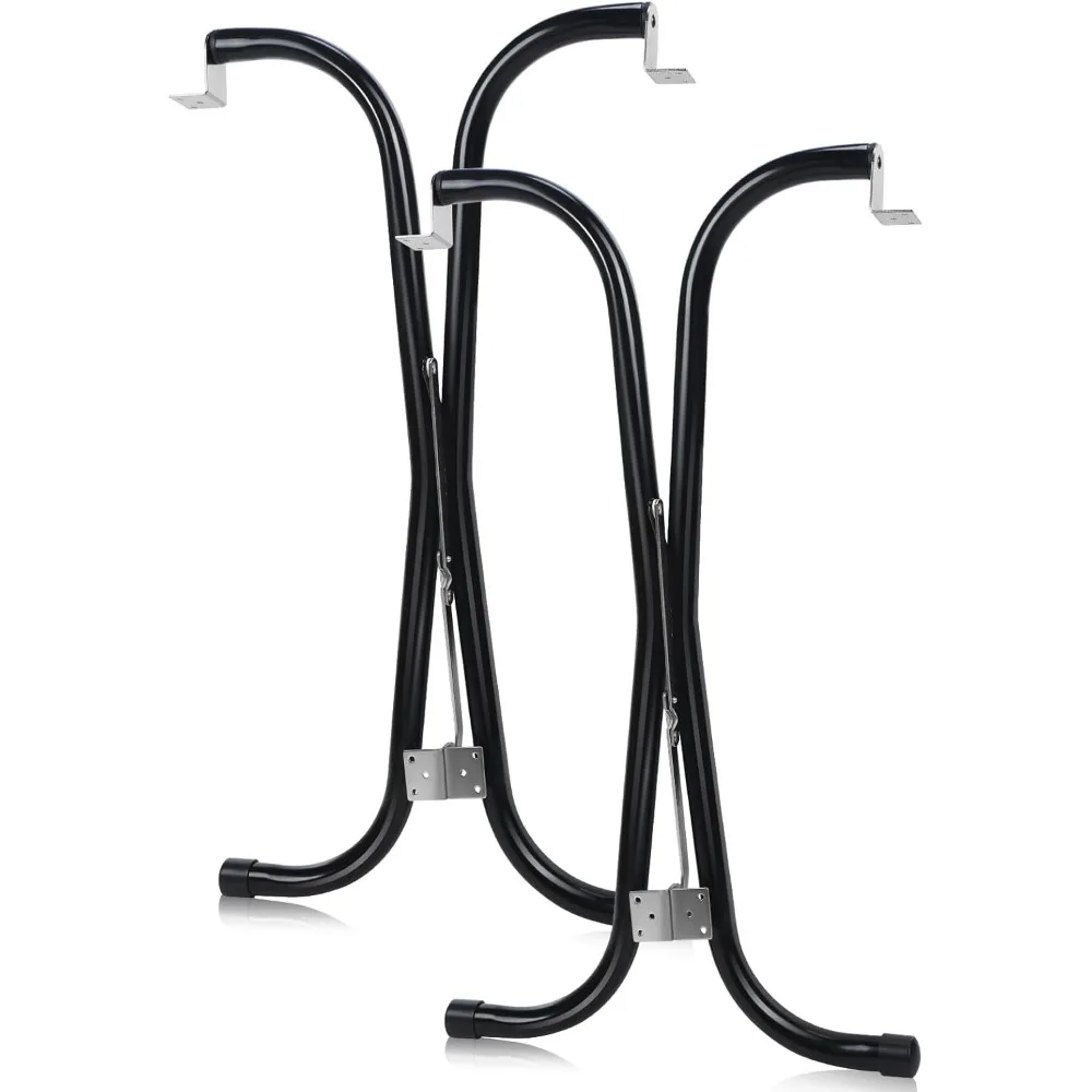 

2 Pcs Rv Folding Table Leg 27.5 Black Foldable Table Legs for RV's and Cargo Trailers