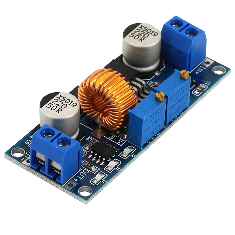 리튬 배터리 충전기 모듈 보드 5V-32V ~ 0.8V-30V 5A LED 드라이버 스텝 다운 벅 컨버터 보드 정전류 전압