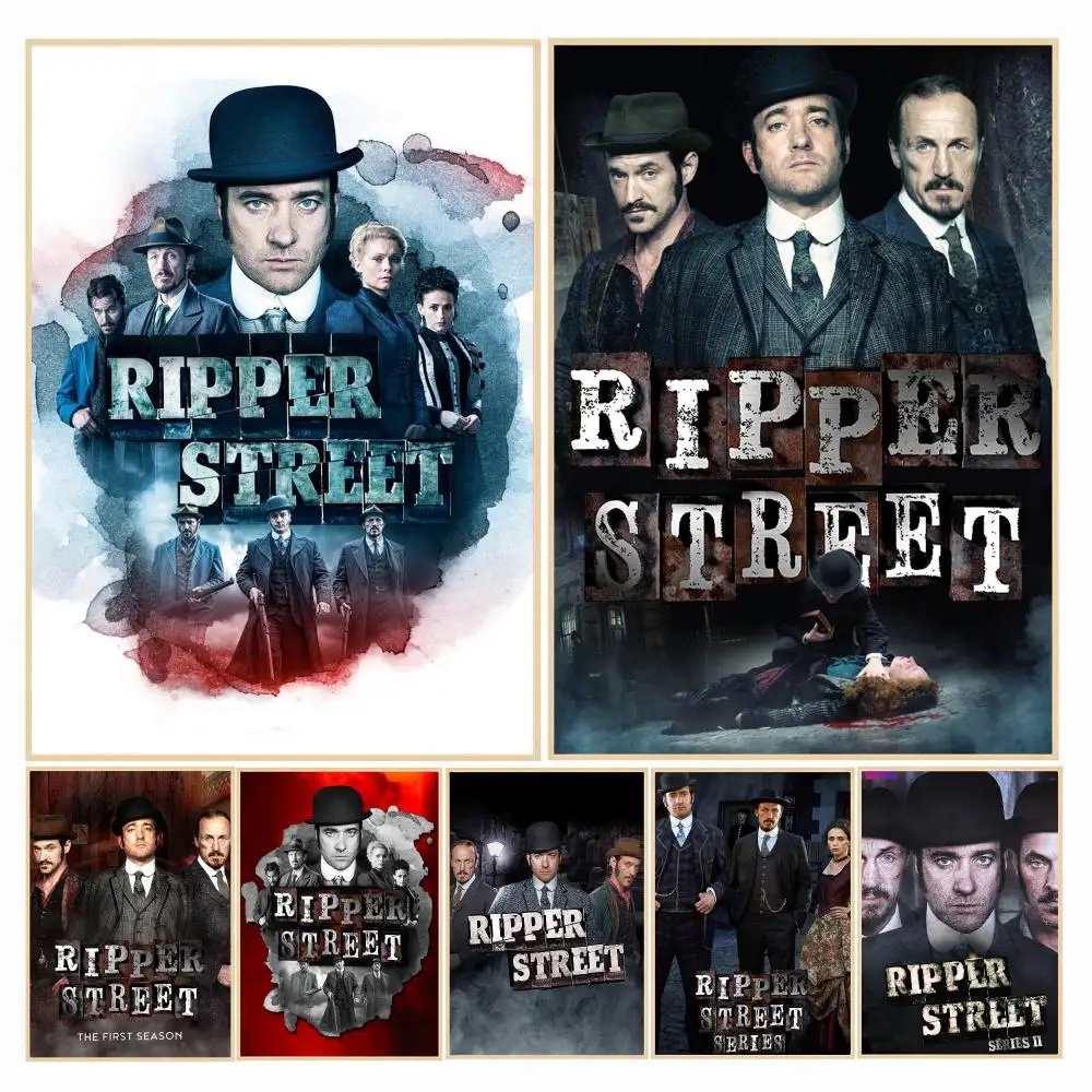 tv series R-Ripper Street-T Poster Decorative Wall Art Sticker for Cafe Office Bedroom and Living Room
