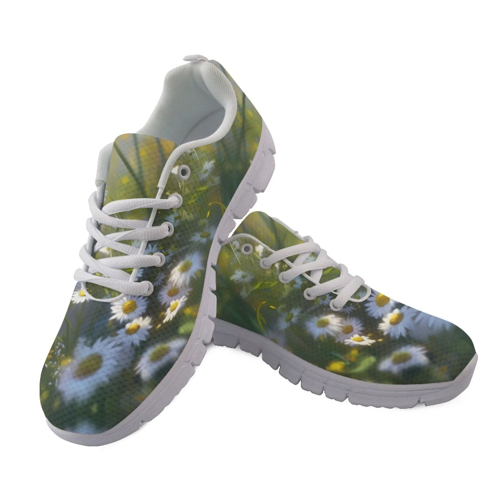Coloranimal Cat Fitness Shoes Mesh & EVA Sole Walking Shoes Lightweight Athletic Sneaker for Mens