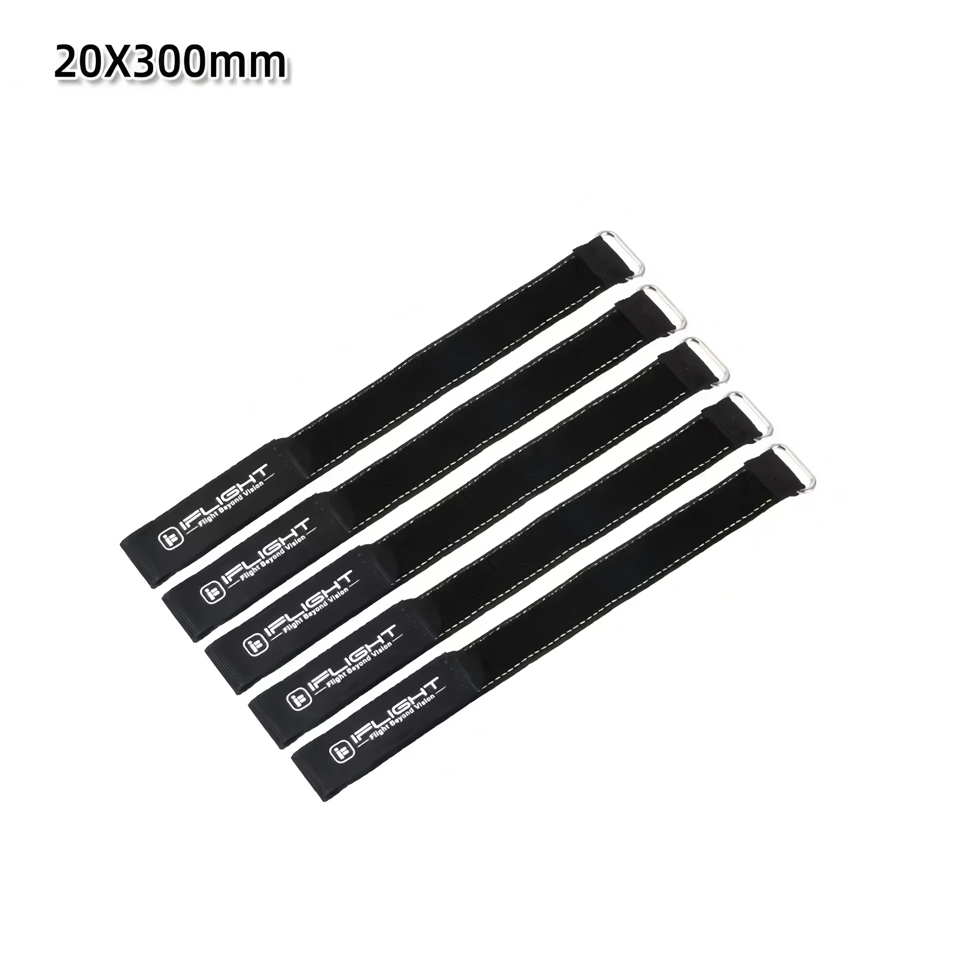 20mmX400mm 300mm 250mm 200mm iFlight Magic Sticker Tape Nylon Lipo Battery Strap Belt Reusable Cable Tie Wrap for FPV RC Battery