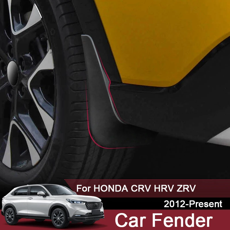 

4pcs For Honda CRV HRV VEZEL ZRV 2012-2025 Car Mudflaps Mudguards ABS Fender Splash Guards Mud Flaps Protect Auto Accessories