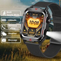XiQeer LED Men's Smartwatch Bluetooth Talking Smartwatch Multi Sport Mode Health Monitoring Smart Watches For iPhone Android