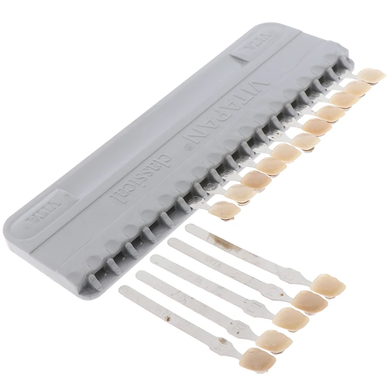 

Hot Sale Tooth Whitening Guide Dental Vita 16Colors Tooth Model Colorimetric Plate Beauty