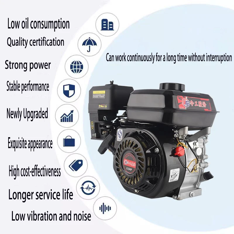 4 Stroke Engine Gasoline Engine Spray Micro Engine Go Kart Engine Pressure Washer Engine Small Power Accessory