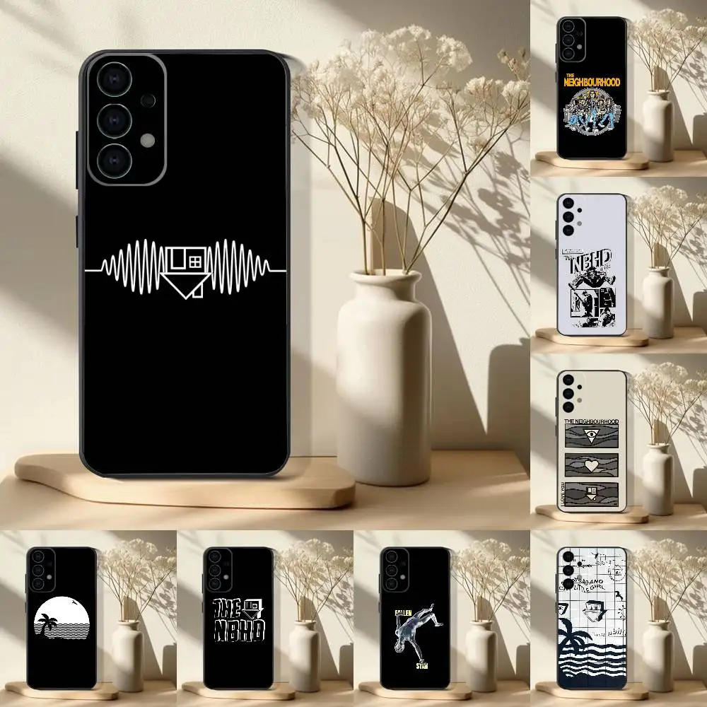 

Band The N-Neighbourhood Phone Case For Samsung S 25,24,23,22,30,21,10,9,Ultra,Plus,Lite,FE,4,5G Black Soft Case