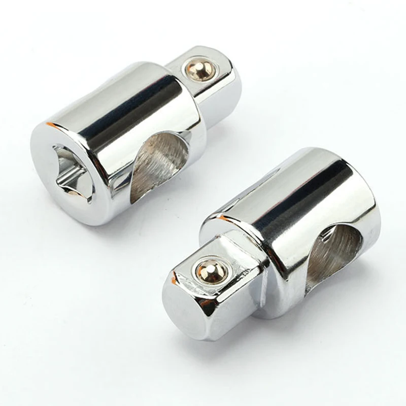 1Pc 3/8 To 1/2Inch Socket Adapter Ratchet Sliding Rod Sockets Accessories Chrome Vanadium Steel Sleeve Repair Tool Parts