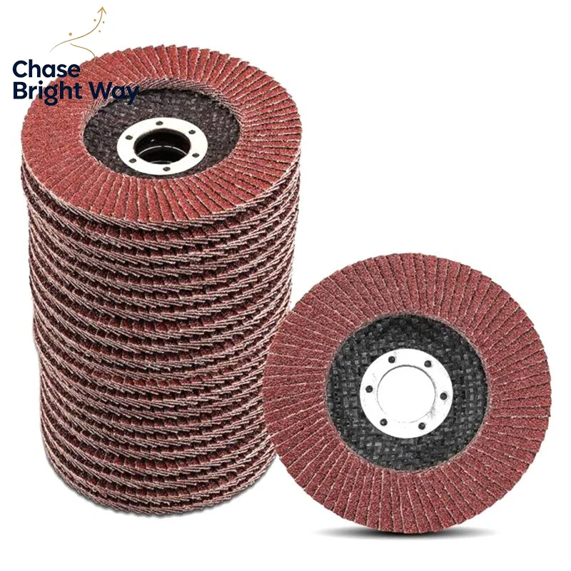 Abrasive Grinding Sanding Wheel 40/60/80/120 Grit Stable Performance for Small Workshop Use Metal Grinding Wood Polishing