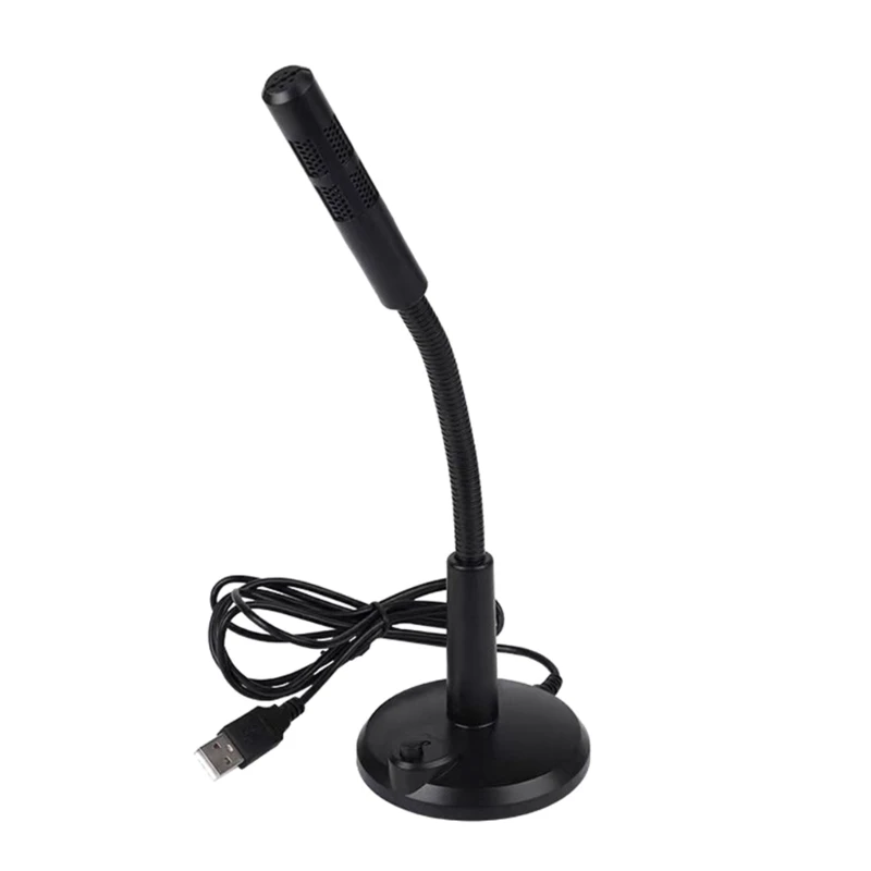 

USB Microphone for Studio Speech Chatting Singing KTV Mic Microphone with Holder D46B