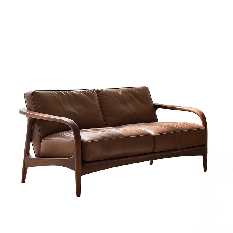 LMM Ming-style sofa, Song's aesthetic modern simple straight sofa furniture