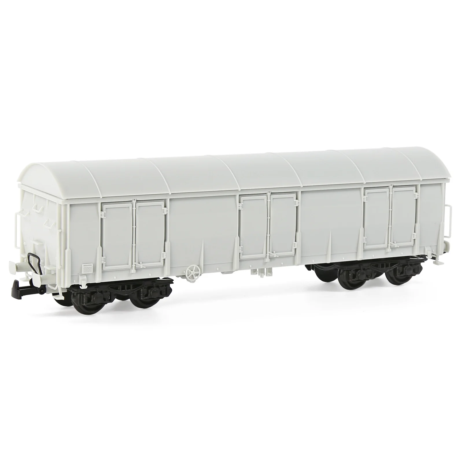 Evemodel HO Scale 1:87 Blank Unassembled High-side Gondola Car with Cover Model Railway Wagon C8742GBJJ