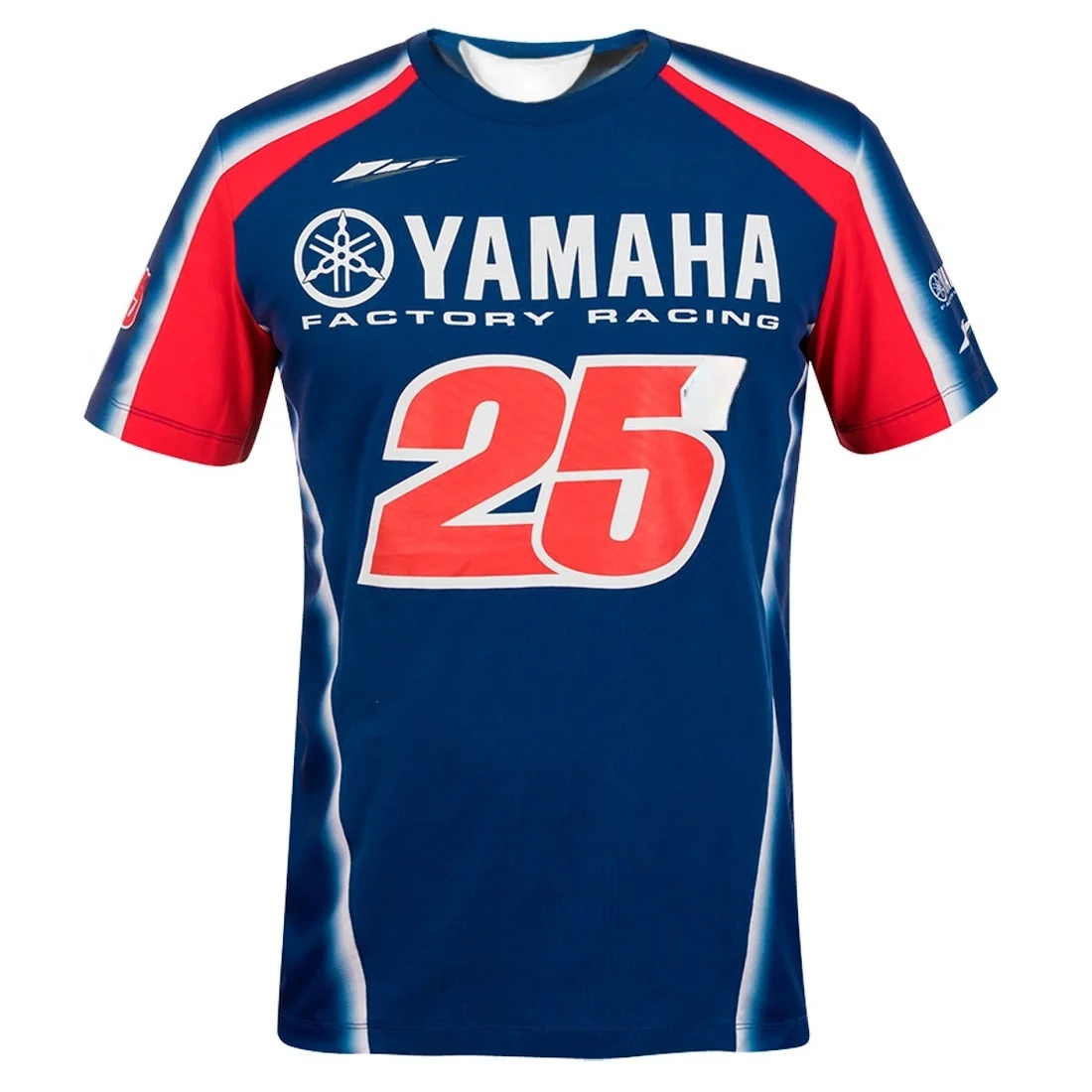 

Summer Hot Selling Yamaha New Print # 25 Blue Short Sleeved T-shirt for Men Women Casual Motorcycle Riding Sportswear for 2026