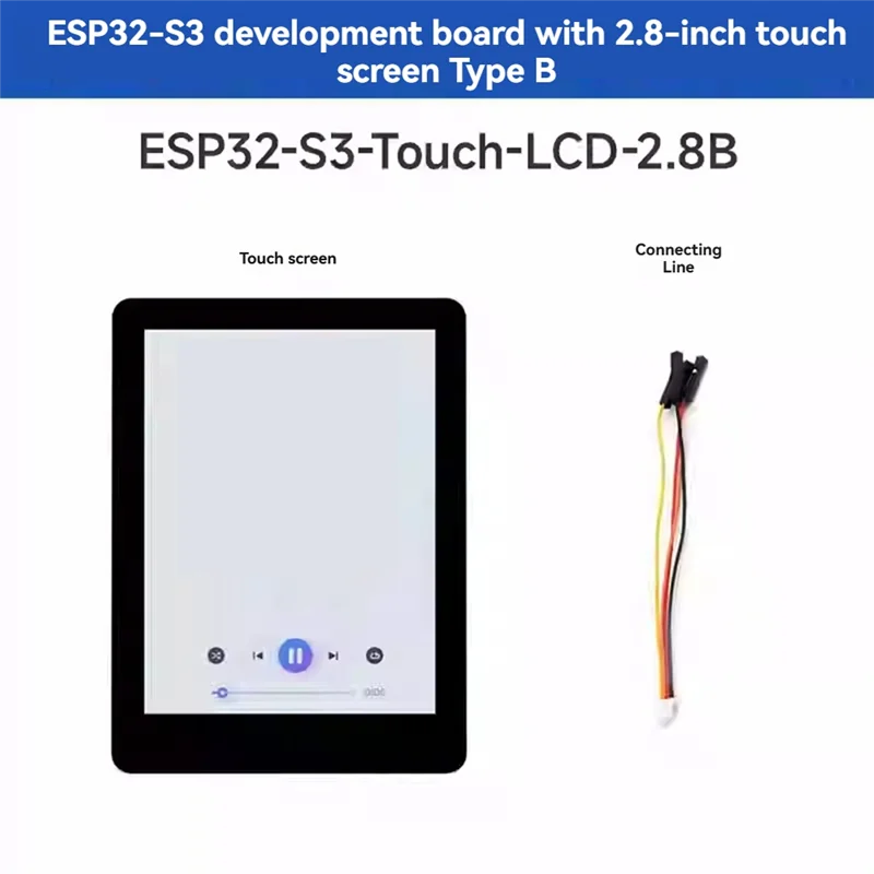 

A45F-ESP32-S3 2,8-дюймовая плата для разработки емкостного сенсорного дисплея IPS с встроенной антенной ESP32 с дисплеем