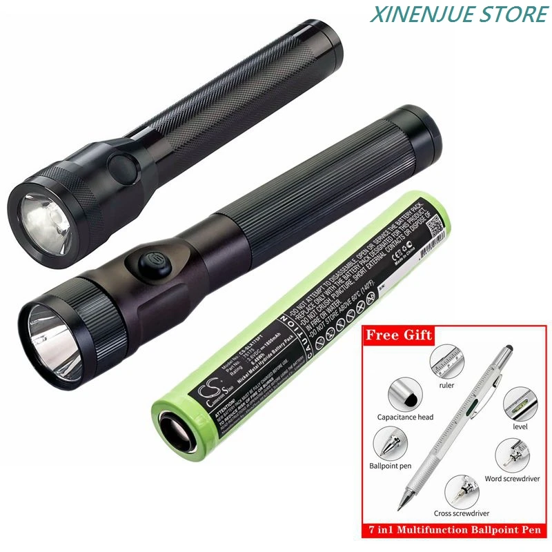 Flashlight Battery 3.6V/1800mAh for Pelican M9,Streamlight 75175,75300,75301,75302,75303,75304,75305,75306,75307,75308,75309