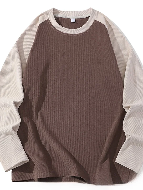 

New 2025 Long Sleeve Hoodie for Teenage Boys Autumn Spring Large Children's Base Shirt Casual Comfortable Polyester Fiber
