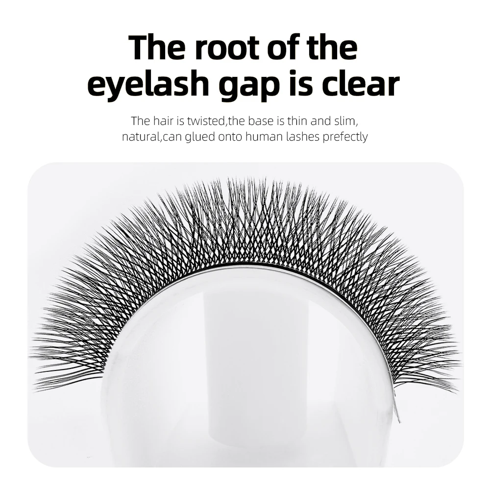 ARTSTAR YY Lashes Extensions 12Rows/tray Korea PBT Black Y Shaped Lashes 8-15mm Professional YY Eyelashes Makeup Wholesale