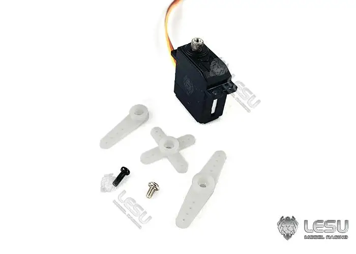 LESU Modell Digital Servo 12G/3,3KG Drehmoment Servo Titan Metallgetriebe Universal RC Modell Spielzeug Upgrade Modifikationsteile – Detail 1