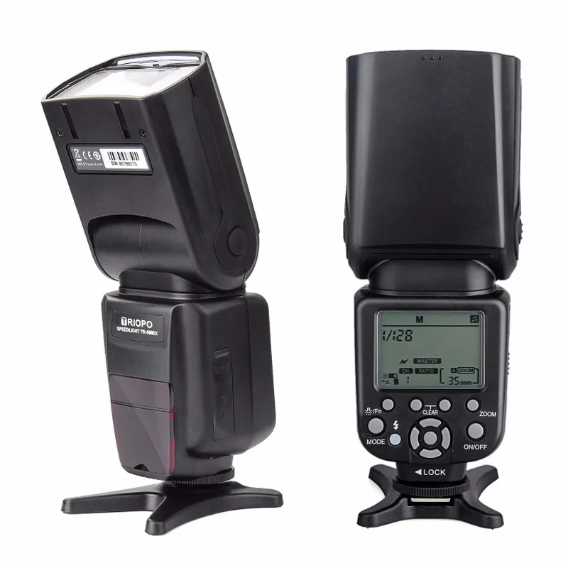 

TRIOPO TR-586EX Wireless TTL HSS Flash Speedlite for Nikon D5300 D750 Canon EOS 5D Mark IV 7D Mark II as YONGNUO YN-568EX II