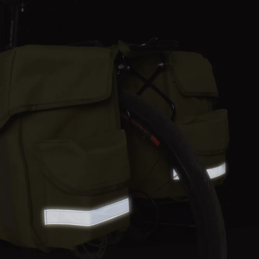 30/43/50L Fahrradrucksack, doppelseitige Hecktasche, wasserdichter Rucksack mit großer Kapazität, West Biking Fahrrad-Hecktasche – Detail 12