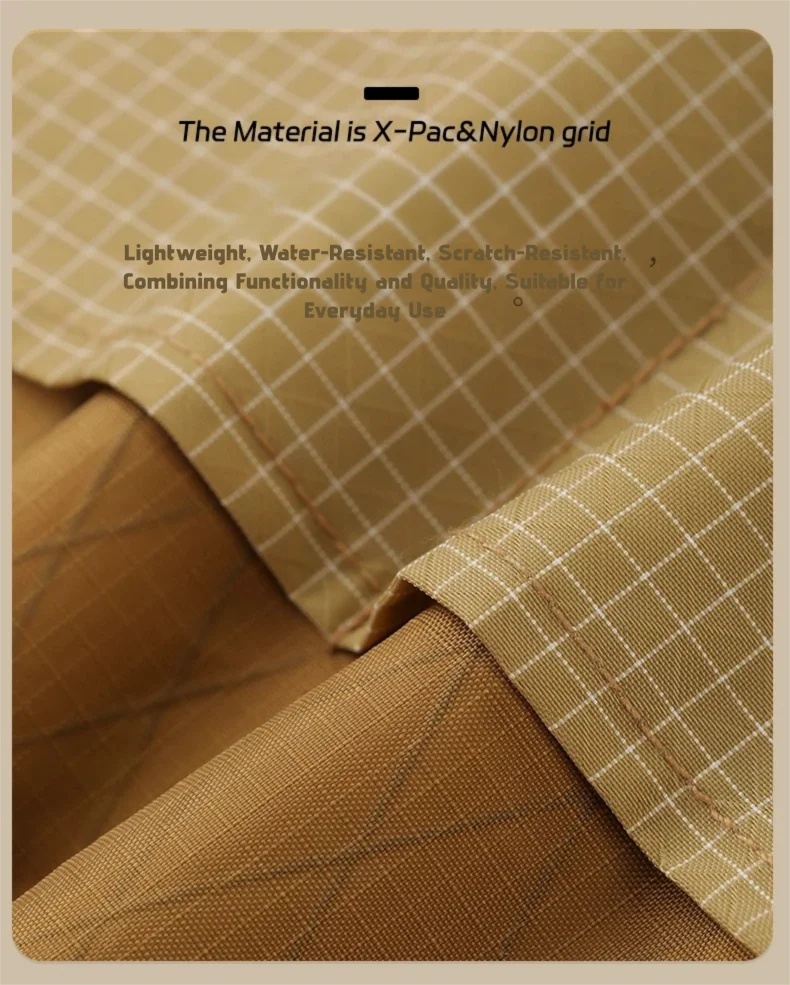 حقيبة كروس خفيفة الوزن مقاومة للماء X Pac نايلون Ripstop حقيبة كتف صغيرة بحزام قابل للتعديل للسفر والمشي لمسافات طويلة وحقيبة حبال يومية #6