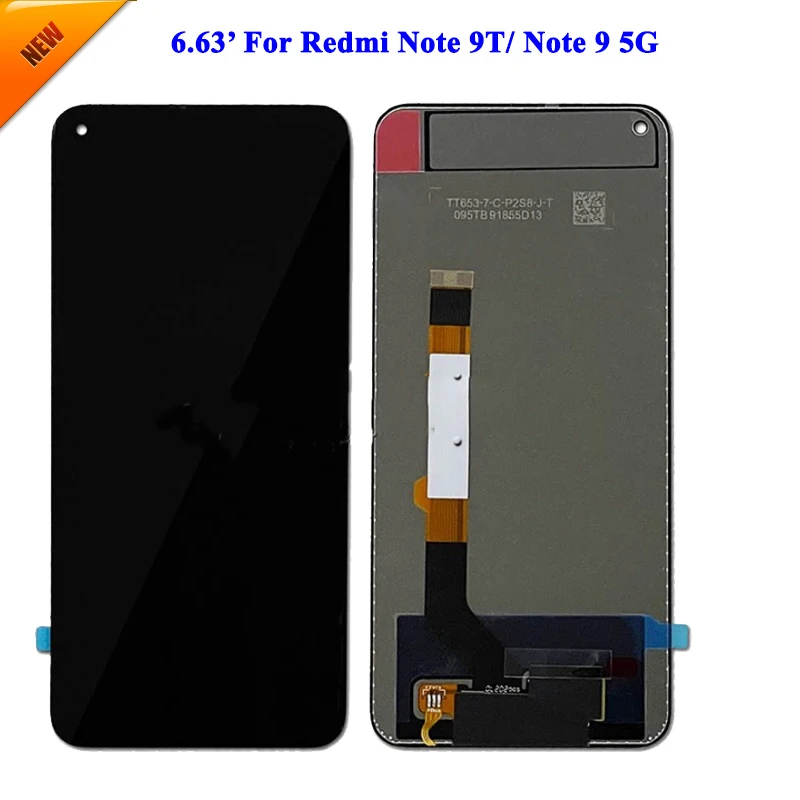 

LCD Display Original For Xiaomi Redmi Note 9T LCD For Redmi Note 9 5G LCD Display LCD Screen Touch Digitizer Assembly Hongmi