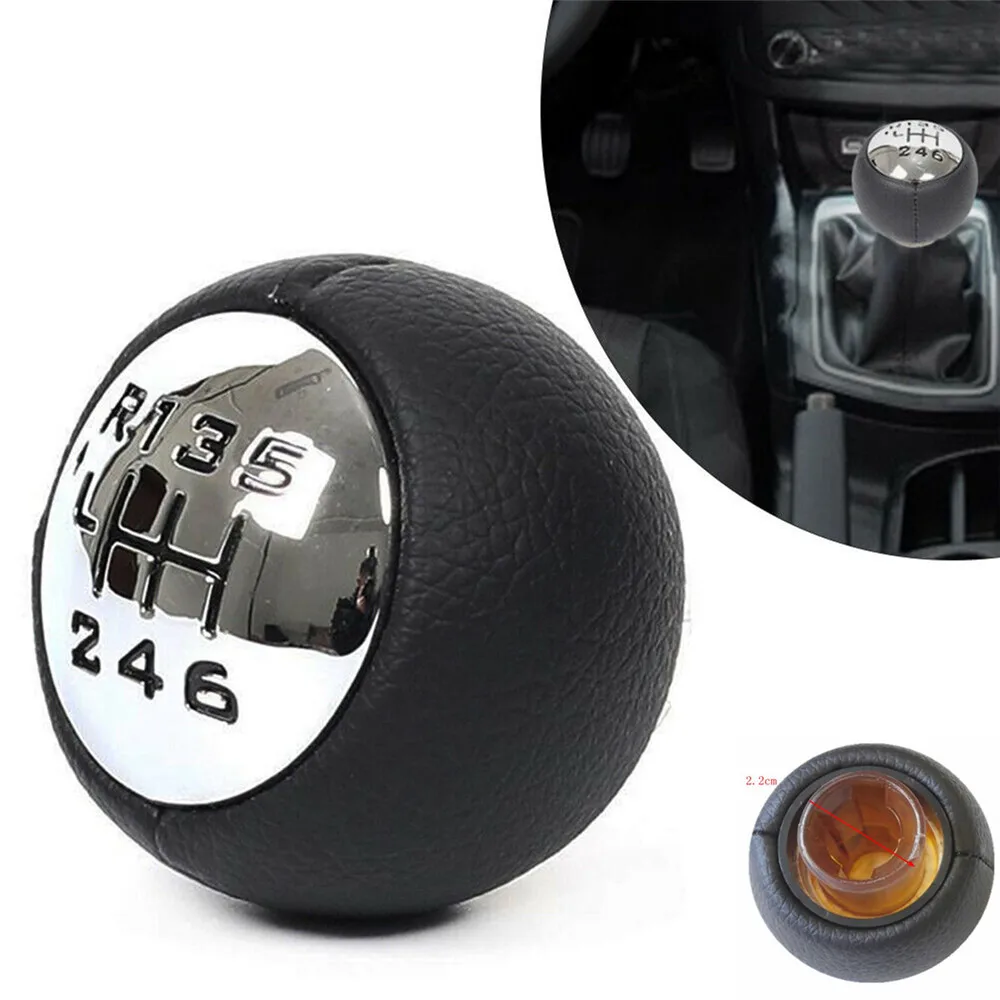 5/6-Speed Car Gear Stick Knob Head Lever Adapter Manual Transmission for Peugeot 307 308 3008 407 5008 807 Citroen C3 C4 C8