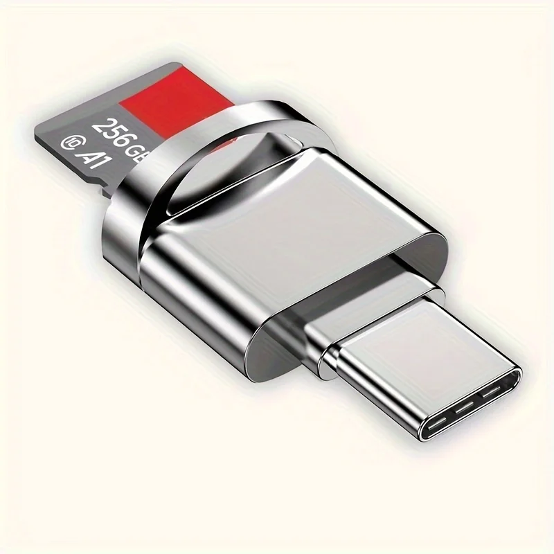 

Многофункциональное устройство чтения карт TF&SD — адаптер USB-C и USB — синий — подходит для ноутбуков MacBook, Samsung Galaxy, серии 15Promax