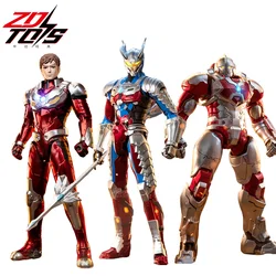 Original ZD LED Ultraman Taro Zeta Seven Jack Gaia Tiga Trigger Decker Orb Z Ace Collect Anime Model Action Figure Toy For Kids