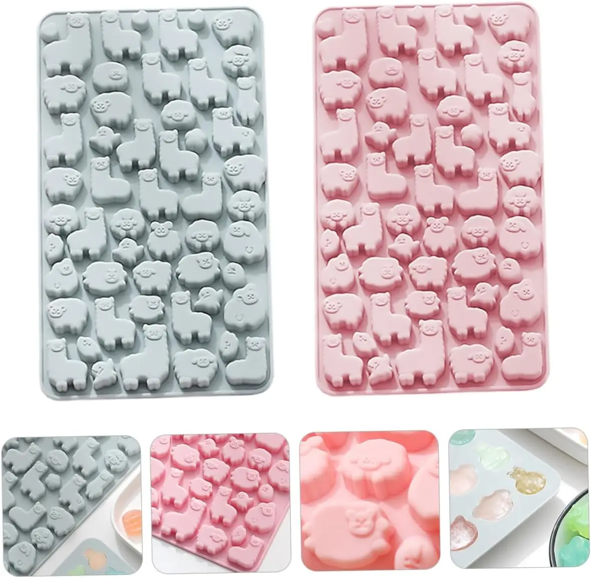 

Силиконовые формы для шоколада в форме альпаки в форме животных для домашних конфет и клейких силиконовых форм, инструменты для выпечки для кухни и хлебобулочных изделий